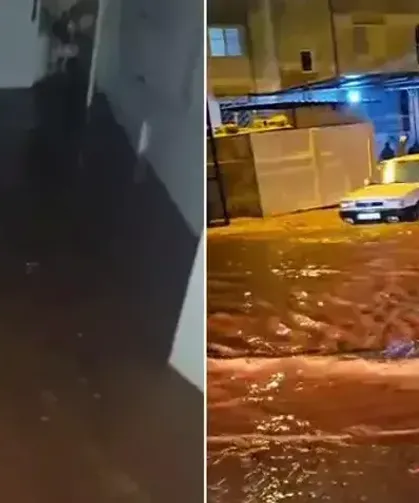 Hatay’da Sağanak Yağış Sele Dönüştü