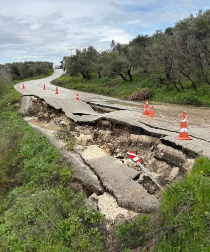 Hataylılara Uyarı: Altınkaya-Büyükburç Arasında Yol Çöktü!