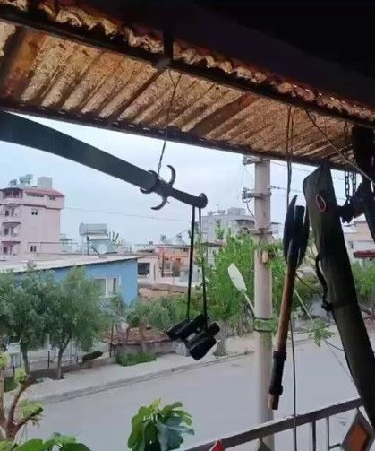 Balta Ve Kılıç Sergiledi! Hatay’da Şaşkına Çeviren Görüntü