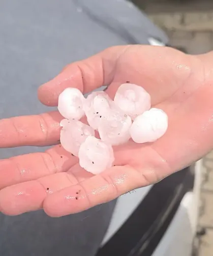 Hatay’da Ceviz Büyüklüğünde Dolu Yağışı Korkuttu!