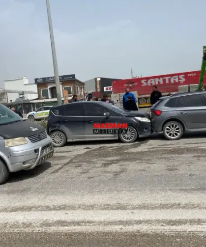 Antakya Honda Kavşağı Bölgesinde Zincirleme Trafik Kazası!