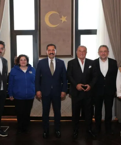 Fatih Terim'den Vali Masatlı'ya Ziyaret