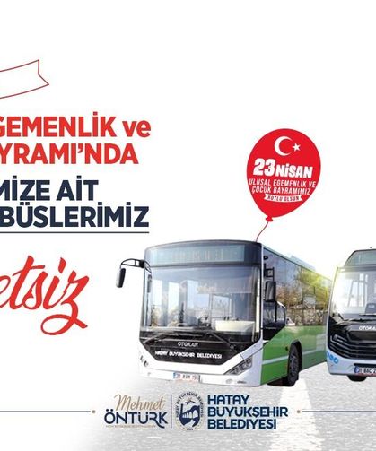 Çocuk Bayramı’nda HBB Otobüsleri Ücretsiz Olacak