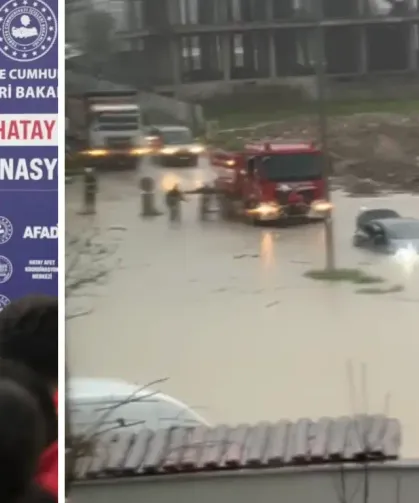 Hatay’da Sel Alarmı: AFAD Kriz Masası Acilen Toplandı