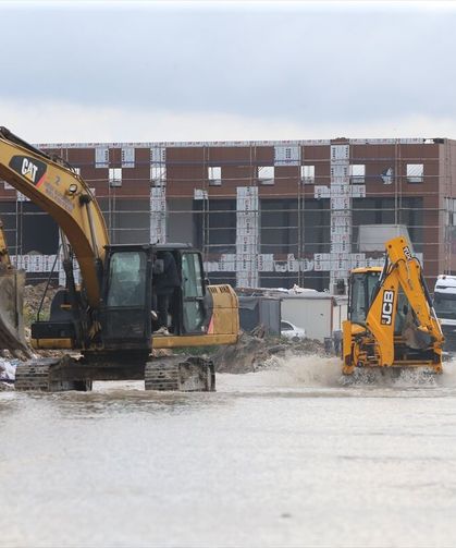 Hatay'da Sağanak Devam Ediyor