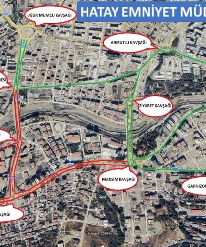 Antakya’da 1 Mayıs'ta Trafiğe Kapalı Güzergahlar Açıklandı!