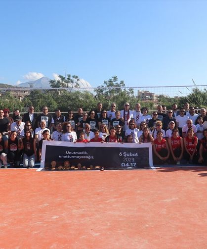 Depremde Yitirilen Voleybolcular İçin Hatay’da Anlamlı Vefa !