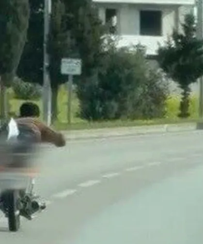 İskenderun’da Motosiklet Sürücüsüne 128 Bin Liralık Ceza !