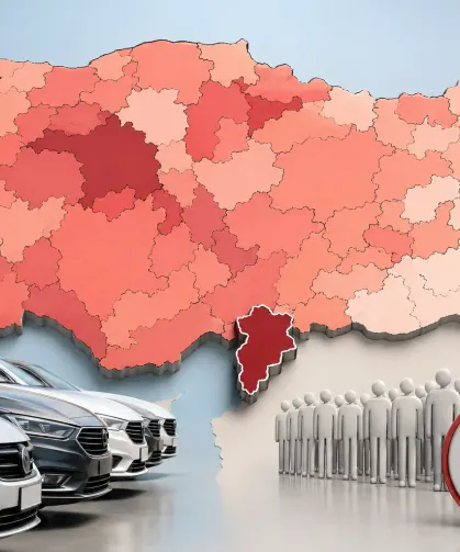 Hatay’da Artık Her 5-6 Kişiye Bir Otomobil Düşüyor !