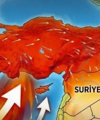 Afrika Üzerinden Gelen Sıcak Hava Dalgası Ülkeye giriş Yapıyor!