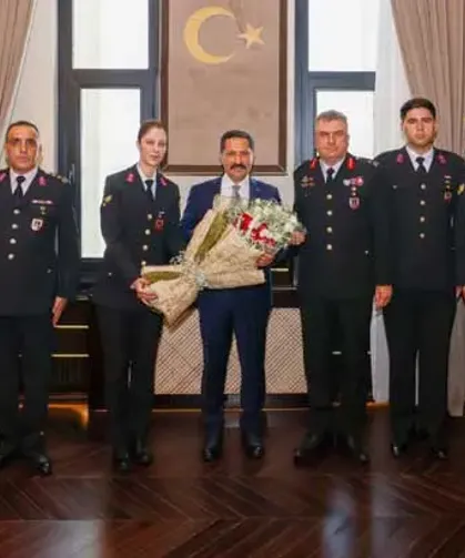Hatay Jandarması’ndan Vali Masatlı’ya 187. Kuruluş Yılı Ziyareti