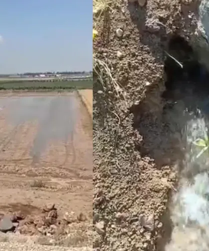 Reyhanlı'da Baraj Su Sızdırıyor ! Kimse Bir Şey Yapmıyor