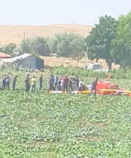 Ankara'da Eğitim Helikopteri Kazası: 2 Kişi Yaralandı