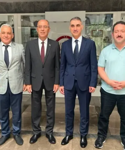 Başkan Yapar, YSK Başkanı Serdar Mutta ile Bir Araya Geldi!