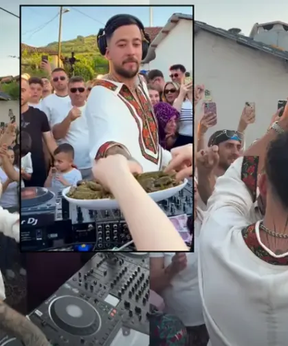 Ünlü DJ Mahmut Orhan Köyünden Sonra Semt Pazarında Konser Verdi!
