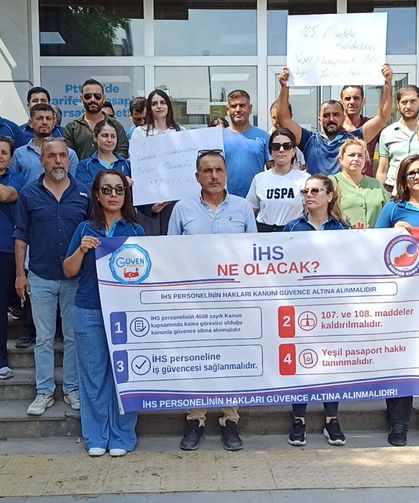Hatay'da PTT Çalışanlarından İş Güvencesi ve Eşit Ücret Çağrısı !
