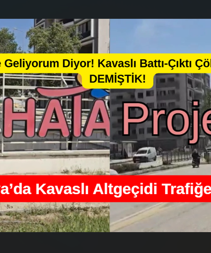 Çöküyor Dedik: Antakya’da Kavaslı Altgeçidi Trafiğe Kapatıldı!