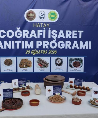 Hatay'da Coğrafi İşaret Tescili Alan 5 Ürün Tanıtıldı