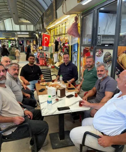 Başkan Yılmaz Uzunçarşı’da Esnafın Sorunlarını Dinledi
