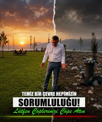 İskenderun Belediyesi’nden Çevre Çağrısı: Çöpünü Yere Atma!