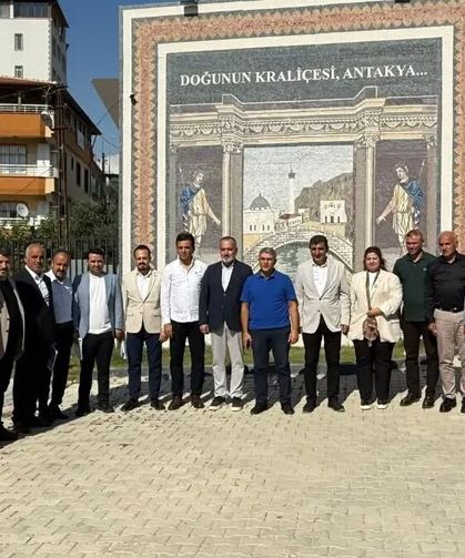 AK Parti Heyeti 15 İlçe Başkanı İle Bir Araya Geldi!
