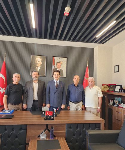 Defne İlçe Emniyet Müdürü Mavi’ye Hayırlı Olsun Ziyareti!