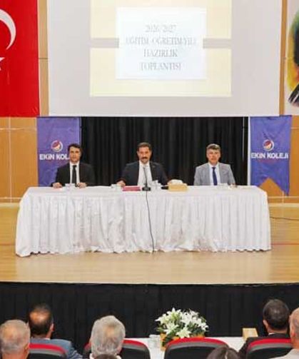 Hatay’da 2026-2027 Eğitim Yılının Yol Haritası Belirlendi