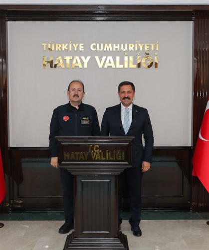 AFAD Başkanı Ali Hamza Pehlivan Hatay’da