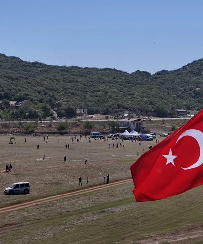 Yayladağı’nda Uçurtmalar Filistinli Çocuklar İçin Yükseldi