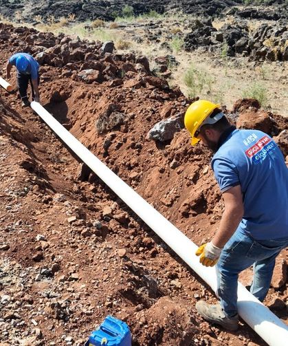 Hassa’da İçme Suyu Altyapısı Yenileniyor: 10 Bin Metrelik Hat Değişiyor