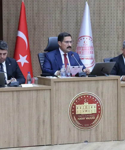 Vali Masatlı Başkanlığında Hatay’ın Yatırım Gündemi Ele Alındı