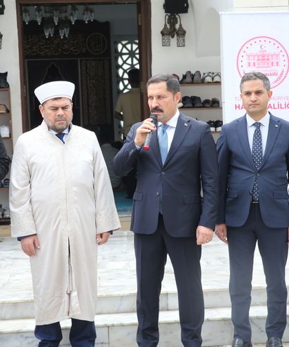 Hatay'da depremlerin ardından 136'ncı cami ibadete açıldı