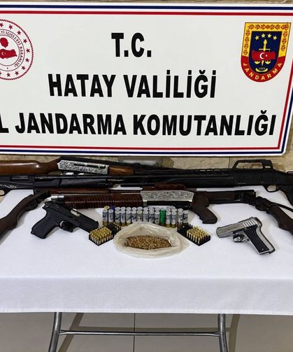 Hatay'da kurusıkı tabancaları ateşli silaha dönüştüren zanlı yakalandı