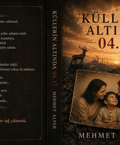 Antakya’nın Acısı ve Umudu “Küllerin Altında 04.17” Romanında!