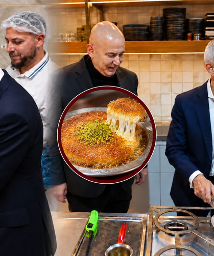 Londra Belediye Başkanı Tezgâha Geçti, Antakya Künefesi Yaptı!