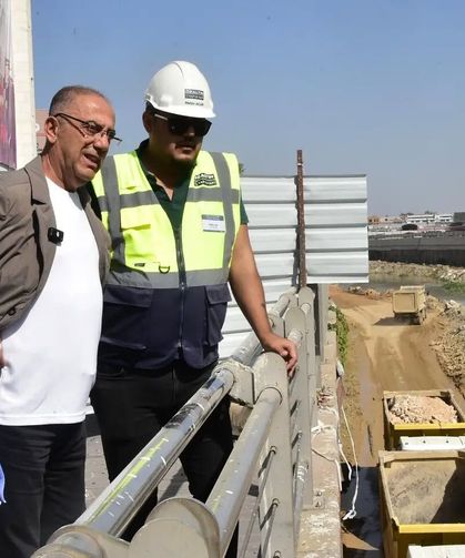 Asi Nehri Islah ve Köprü Çalışmalarına Yerinde İnceleme