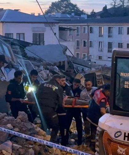 Zonguldak’ta 3 Katlı Bina Çöktü: 1 Kişi Öldü, 1 Kişi Yaralandı!