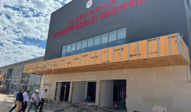 Altınözü Devlet Hastanesi İnşaatınıda İnceleme