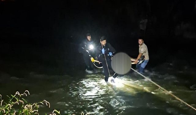 Hatay'da Asi Nehri'nde erkek cesedi bulundu