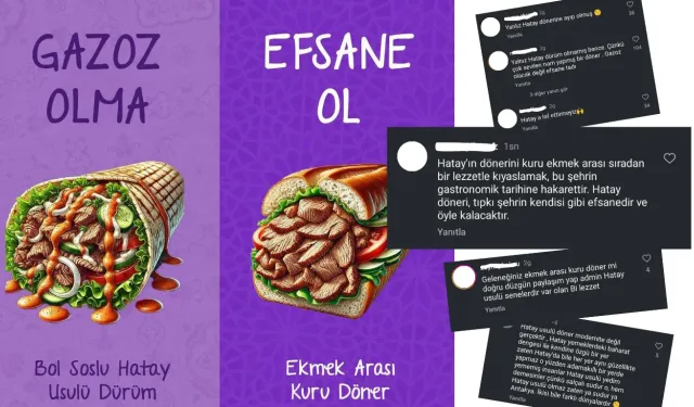 Hatay’ın Efsane Lezzeti Döner, Sosyal Medyada Hedef Alındı