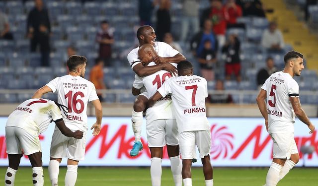 Hatayspor'un 167 günlük galibiyet hasreti sona erdi