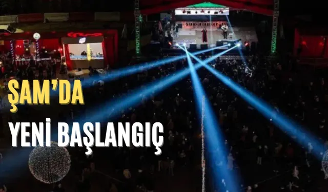 Şam’da Yeni Yıl Kutlamaları Başladı !