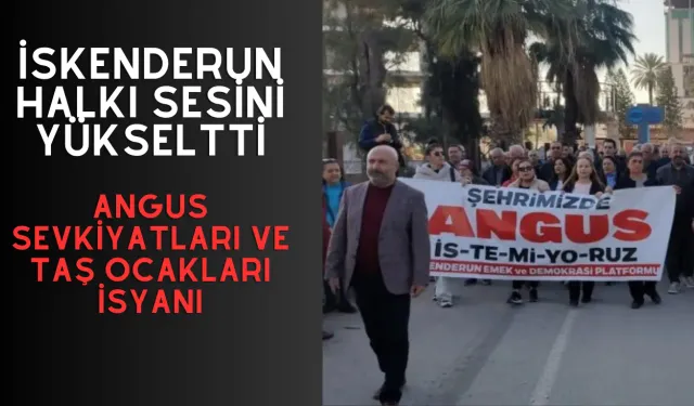 Vatandaş “Angus Ve Taş Ocakları” İstemiyor!