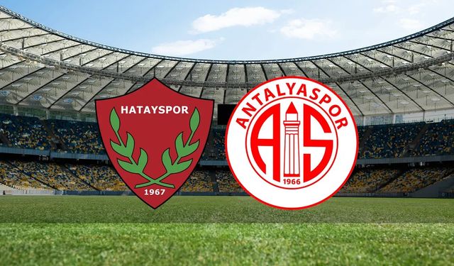 Hatayspor'un Rakibi Antalyaspor