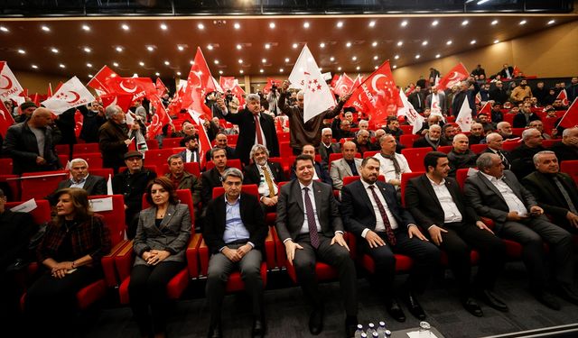 Saadet Partisi Genel Başkanı Mahmut Arıkan, Mersin'de konuştu:
