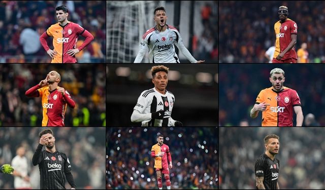 Beşiktaş-Galatasaray derbisinde gözler golcülerde olacak