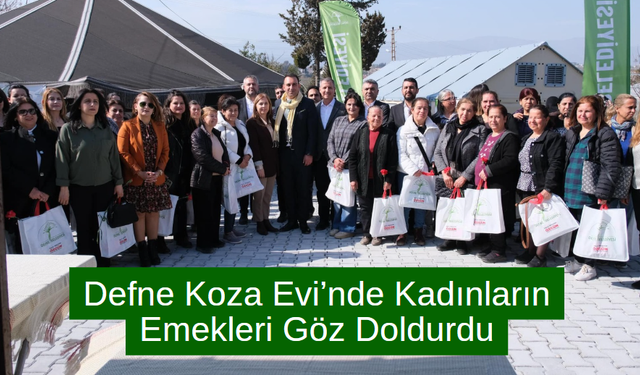 Defne’de 8 Mart Dünya Kadınlar Günü'ne Anlamlı Kutlama