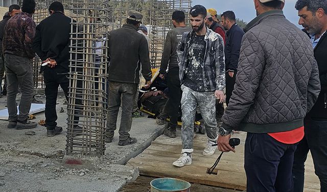 Hatay’da Şantiye Alanında Feci Kaza