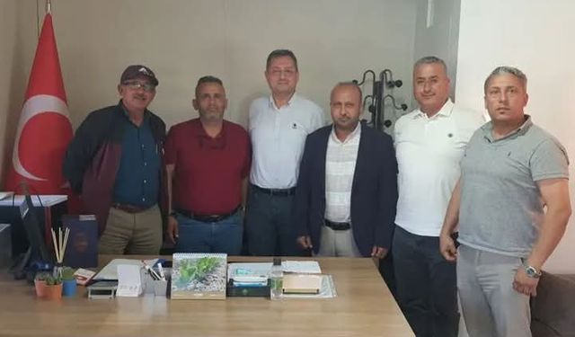 MUHTARLARDAN KİMYONOĞLU'NA ZİYARET