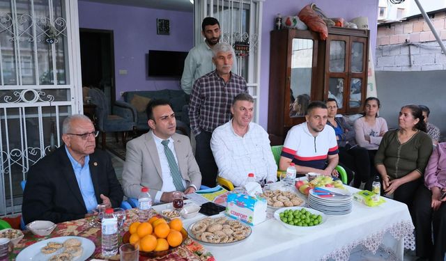 Başkan Özgün Aşağıokçular’da Halkla Buluştu